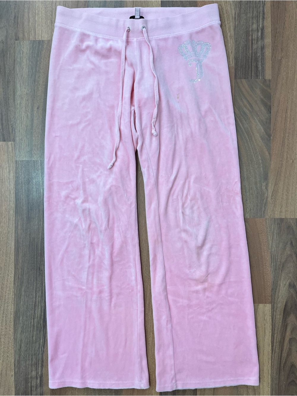 Juicy Couture Pink Rhinestone Sweatpants Bottoms